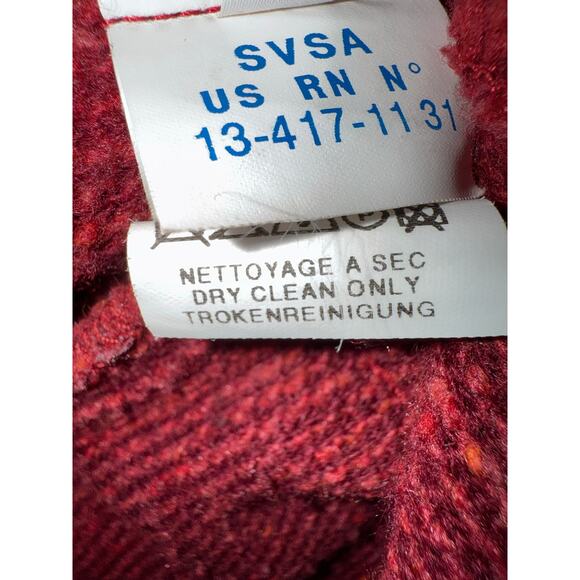 Saint James wool blend Cardi jacket - size 3/ fits like a Large - Picture 6 of 9